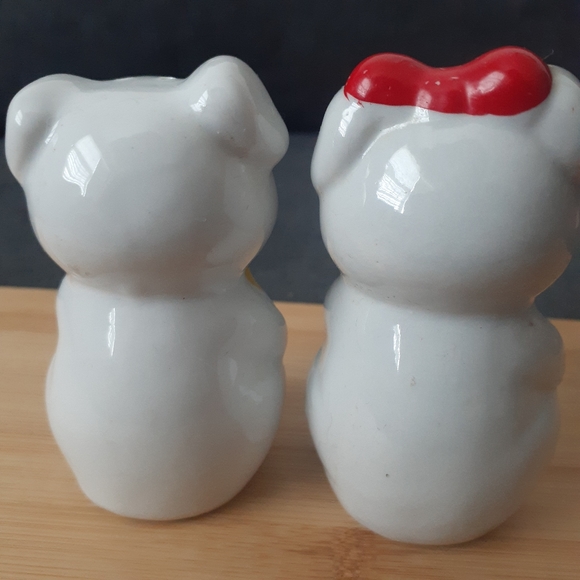 Vintage Mr. And Mrs. Pig Salt and Pepper Shakers - Picture 2 of 2
